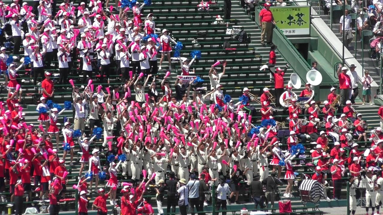 ≪選手権≫甲子園(2023)　土浦日大　得点＆『土浦日大サンバ』