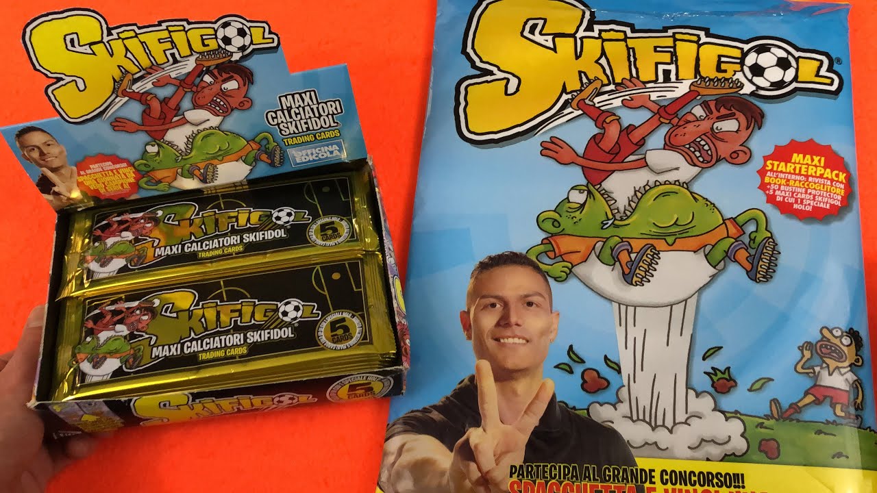 SKIFIGOL MAXI CALCIATORI SKIFIDOL!! Apertura Box + Starter Pack