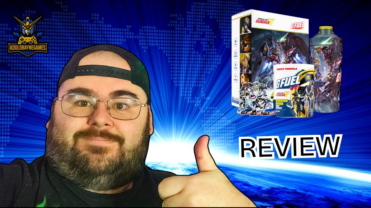 Operation Meteor Just Hit My Taste Buds! | G-Fuel x Gundam Wing Review