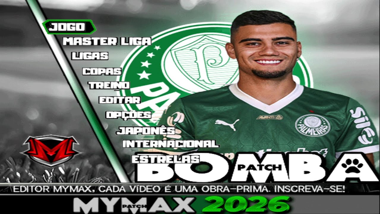 🔥BOMBA PATCH 2025 (PS2) BRASILEIR&Atilde;O 100% ATUALIZADO OUTUBRO