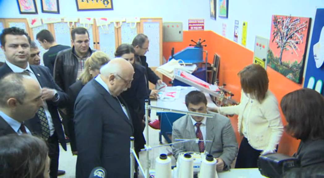 Milli Eğitim Bakanı Sayın Nabi AVCI Okulumuzu Ziyaret Etti