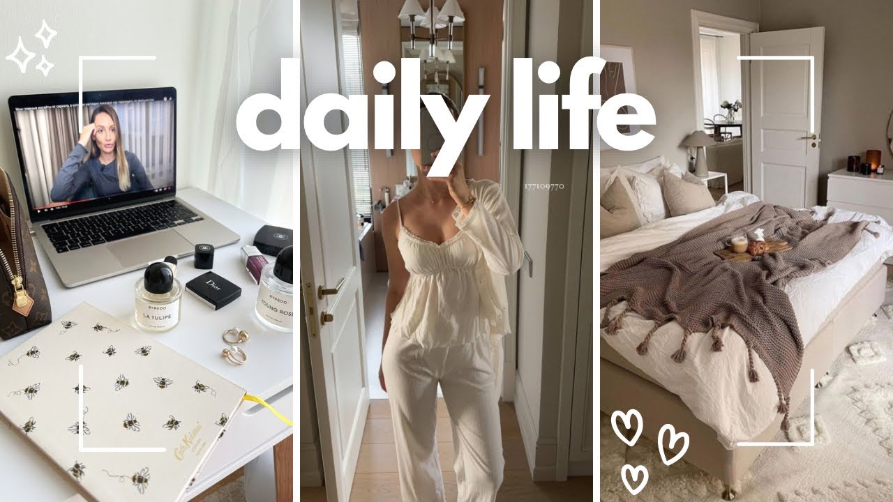 My Daily Life Vlog | Studying, H&M Haul Unboxing, Cooking | Aesthetic of Everyday Life | Silent vlog