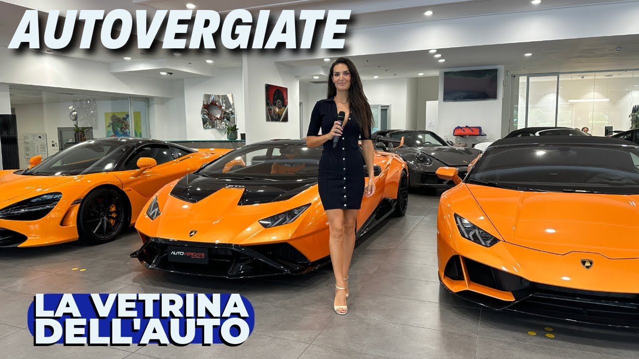 AUTOVERGIATE SUPERCAR 02-08-24 - LA VETRINA DELL'AUTO - LUXURY CARS
