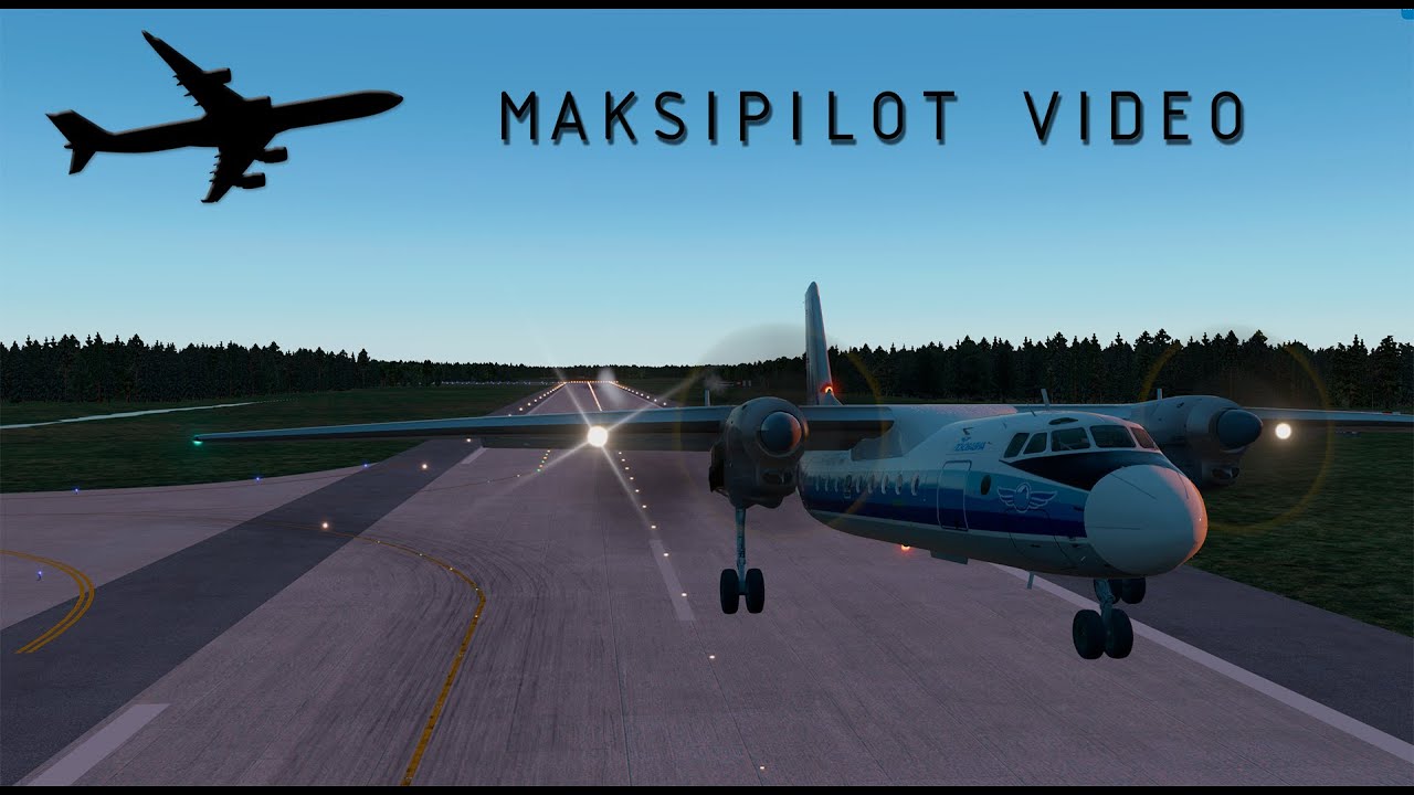 Глушат GPS? Да и х...й с ним! У нас есть НАС-1 и РСБН2С | Ан-24 | ULPB - ULMM | X-Plane 11 | VATSIM