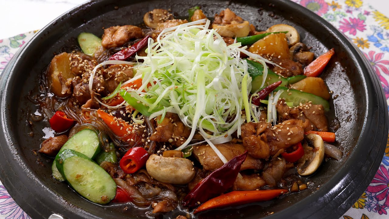 JJIMDAK - Korean Braised Chicken