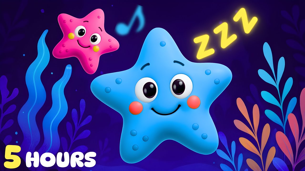 Baby Sleep Music 🐟 Mozart Brahms Lullaby 🌙 Baby Sleep Fast With Calming Undersea Animation
