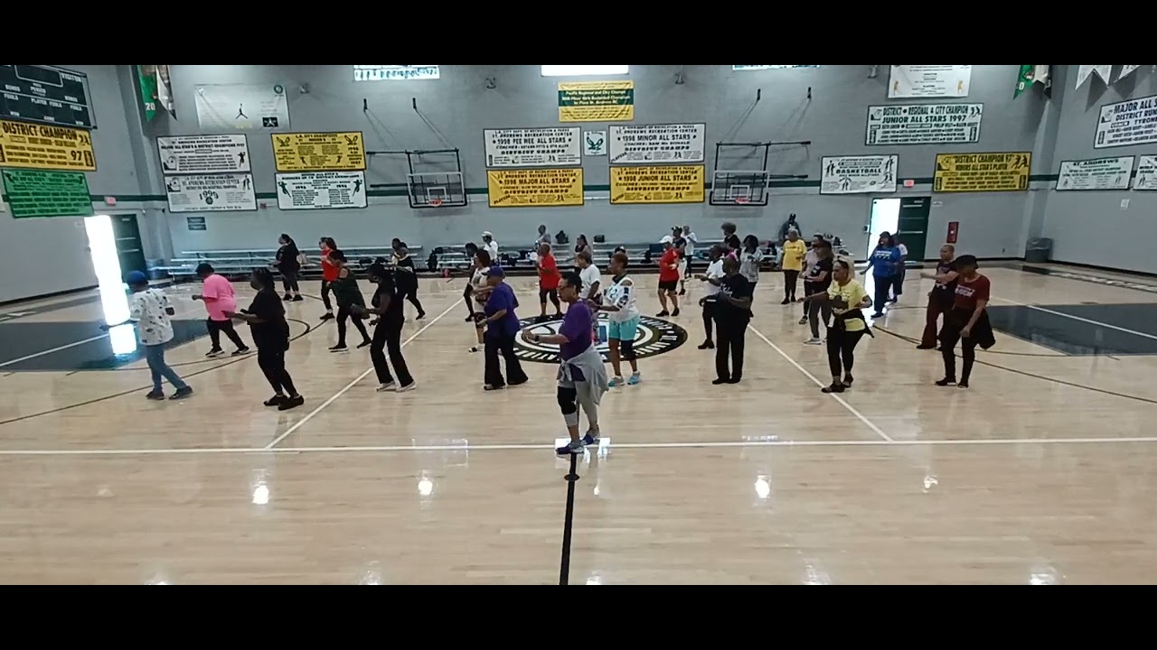 Friday Morning Class doing So Sweet Line Dance by Penny Pearl