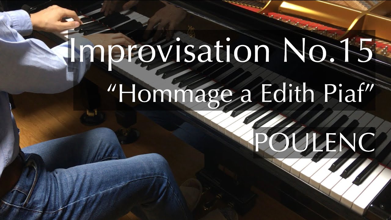 Poulenc - Improvisation No.15 