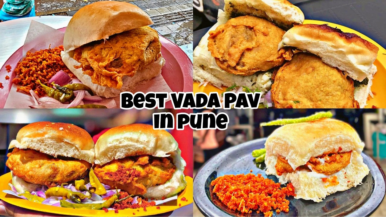 Best Vada Pav in Pune  | Garden Vada Pav | Joshi Wadewale | S Kumar Wadewale | Pune Food Tour