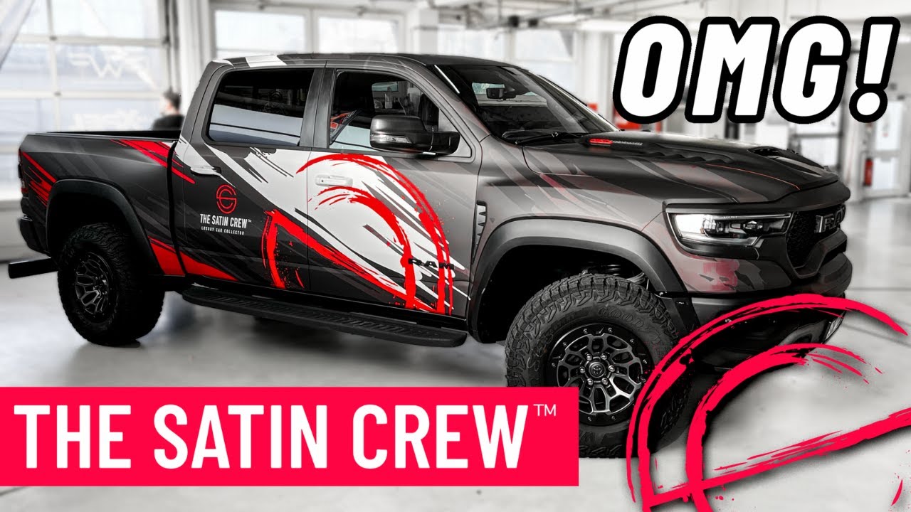RAM TRX 1500 | Premiere: unsere Folierung für den stärksten Pickup! | The Satin Crew™!