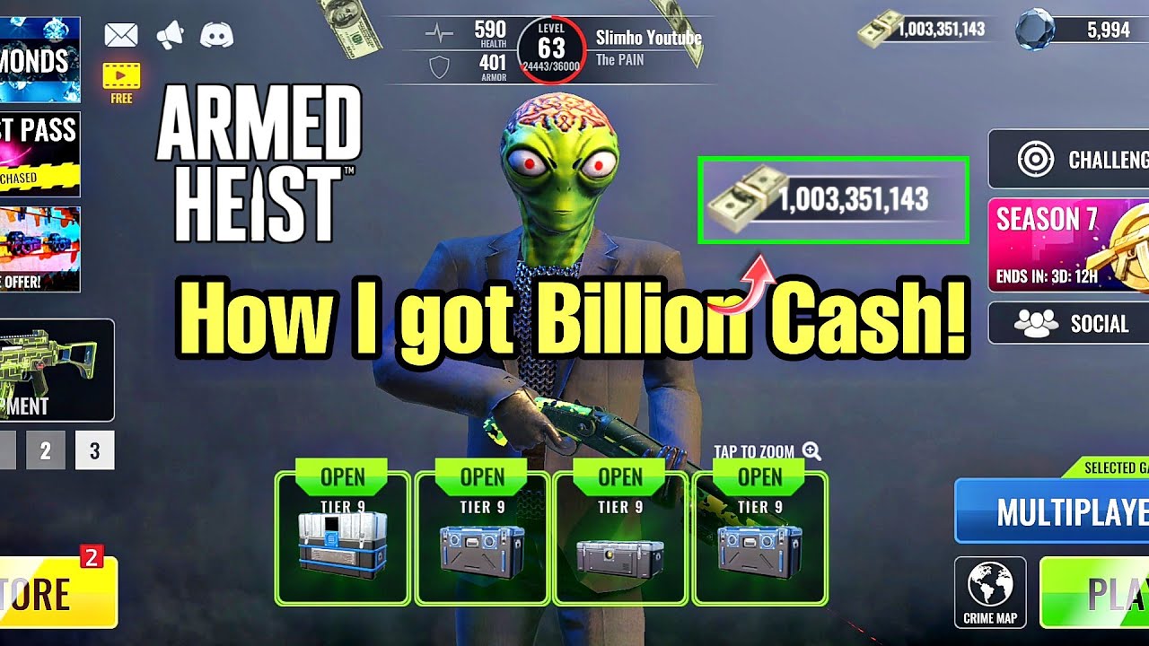 Billion Cash In Armed Heist ( No Mod APK/ Unlimited Money )