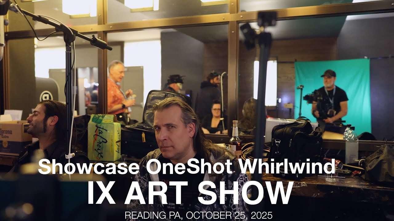 IX 2025 Showcase OneShot Whirlwind - Extended Slo Mo - An Art Walk by Dave Seeley