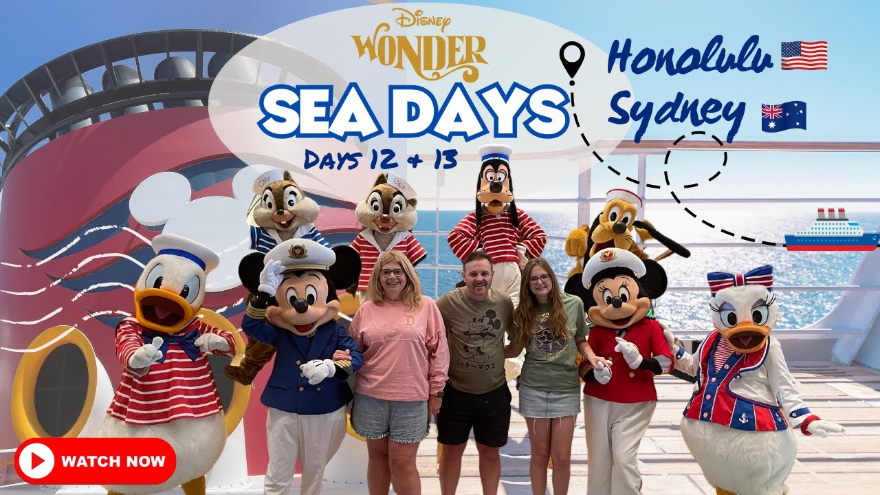 Sea Days 12 & 13 | Couples Spa Villa at Senses Spa | Disney Cruise Line 2024 | Sydney to Honolulu