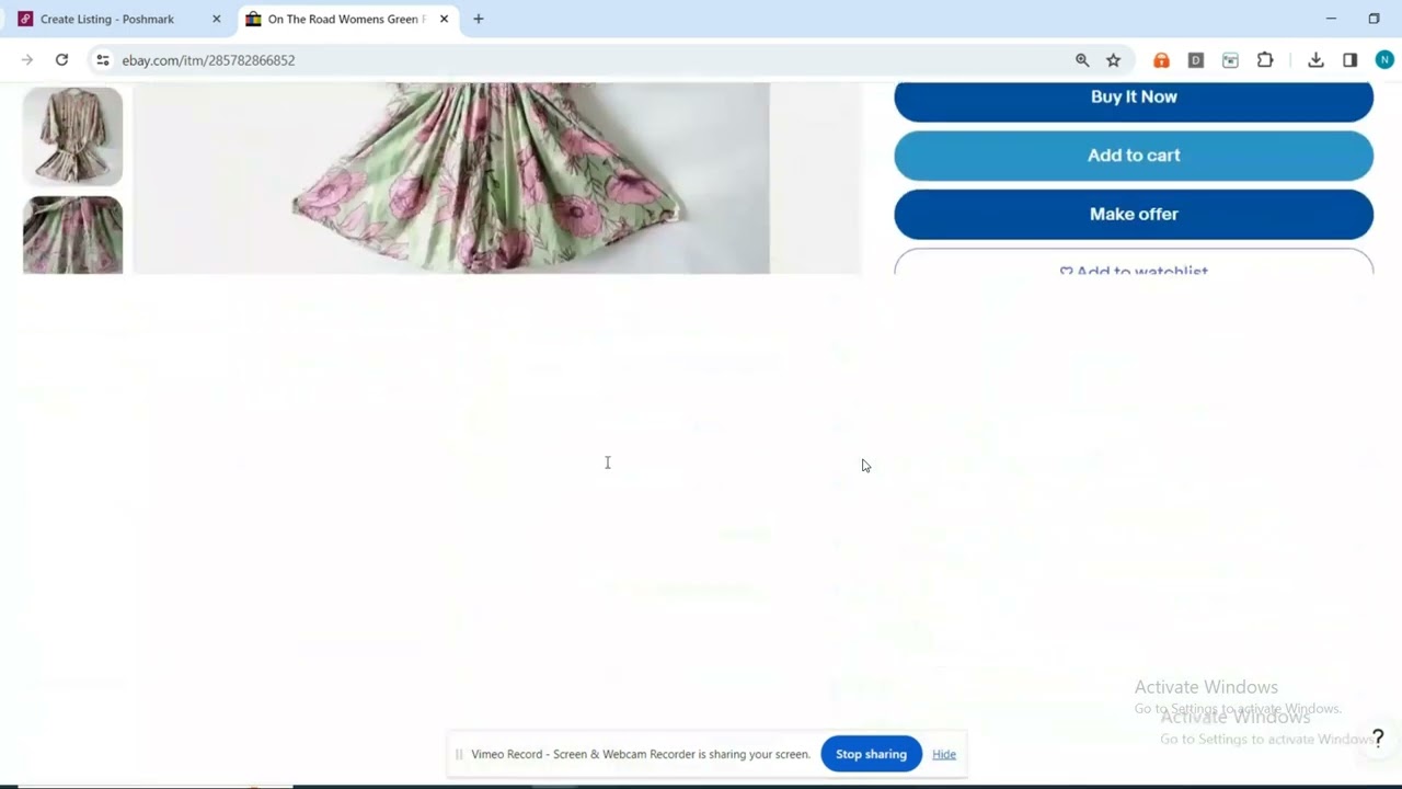 eBay to Poshmark Cross-Listing Tool with just a few clicks.