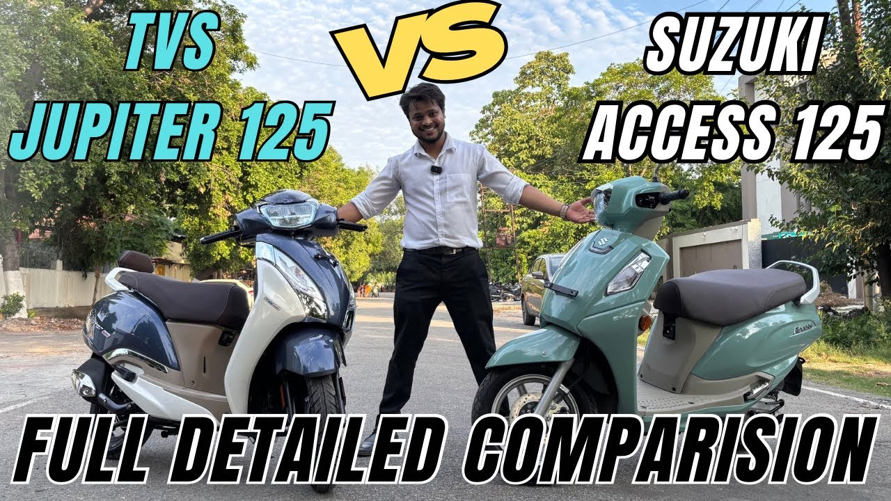 महा मुकाबला / 2025 का सबसे बड़ा मुकाबला / New TVS Jupiter 125 VS Suzuki Access 125