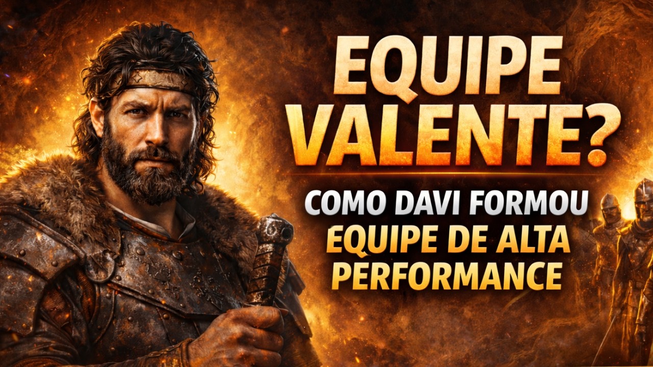 Davi e os Valentes: Como Formar uma Equipe de Alta Performance