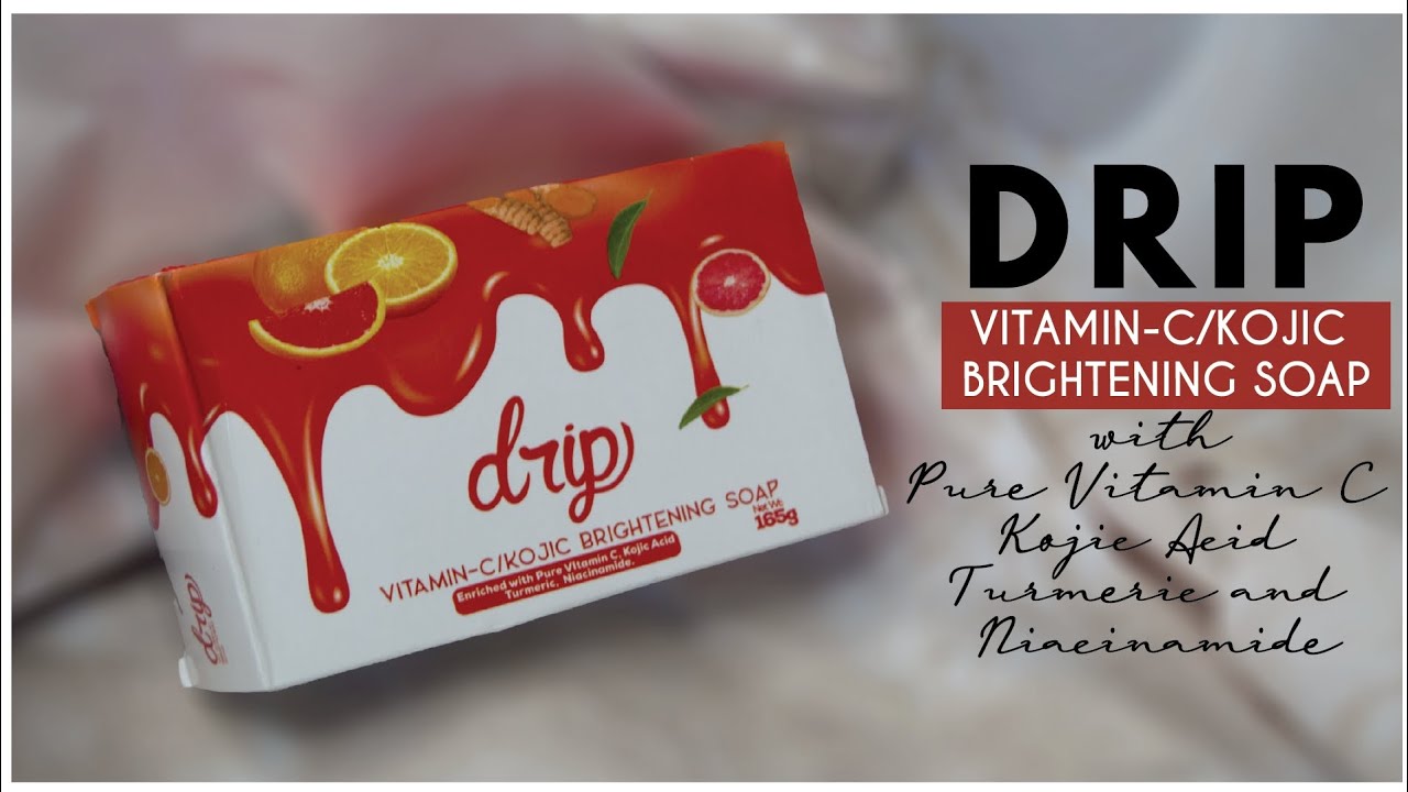 DRIP Vitamin C Kojic Brightening Soap | One week after | Final thoughts | Review