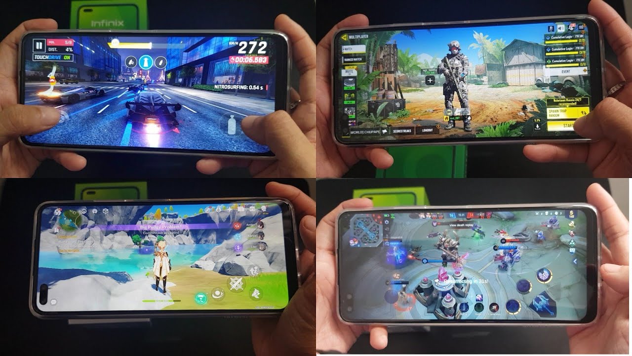 Infinix Note 8 6GB/128GB Gaming Test | Genshin, Asphalt 9, COD, & ML
