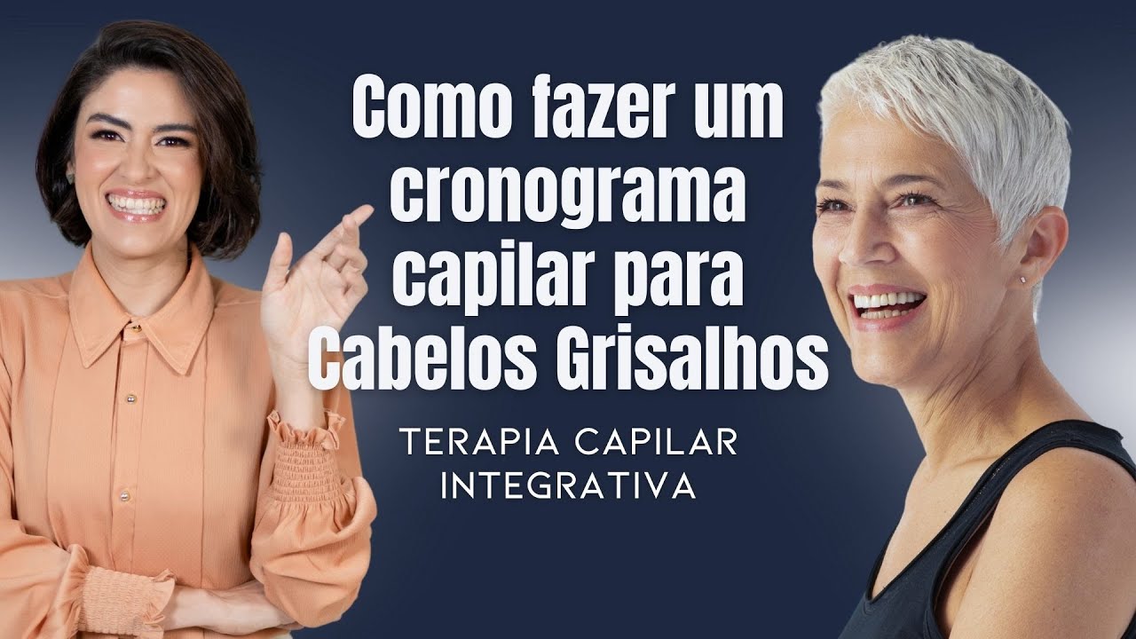 Como fazer um cronograma capilar para cabelos grisalhos @MayraLeiteOficial