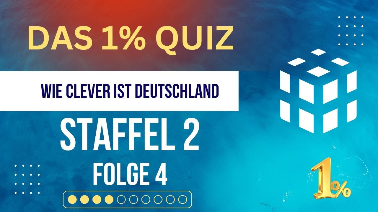 Das 1% Quiz - Wie clever ist Deutschland Folge 4 / Staffel 2