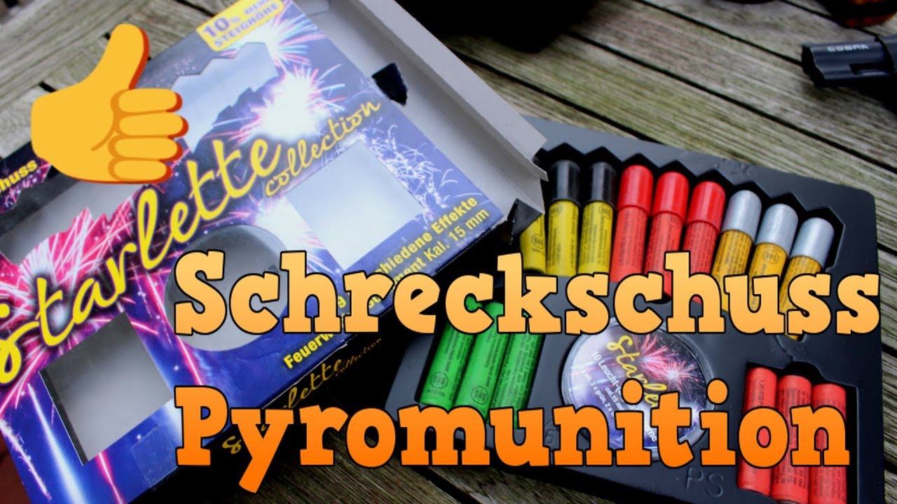 UMAREX STARLETTE COLLECTION - Schreckschuss Pyromunition - Sortiment im Test
