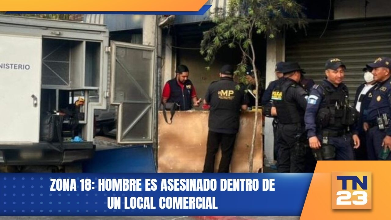 Zona 18: hombre es asesinado dentro de un local comercial