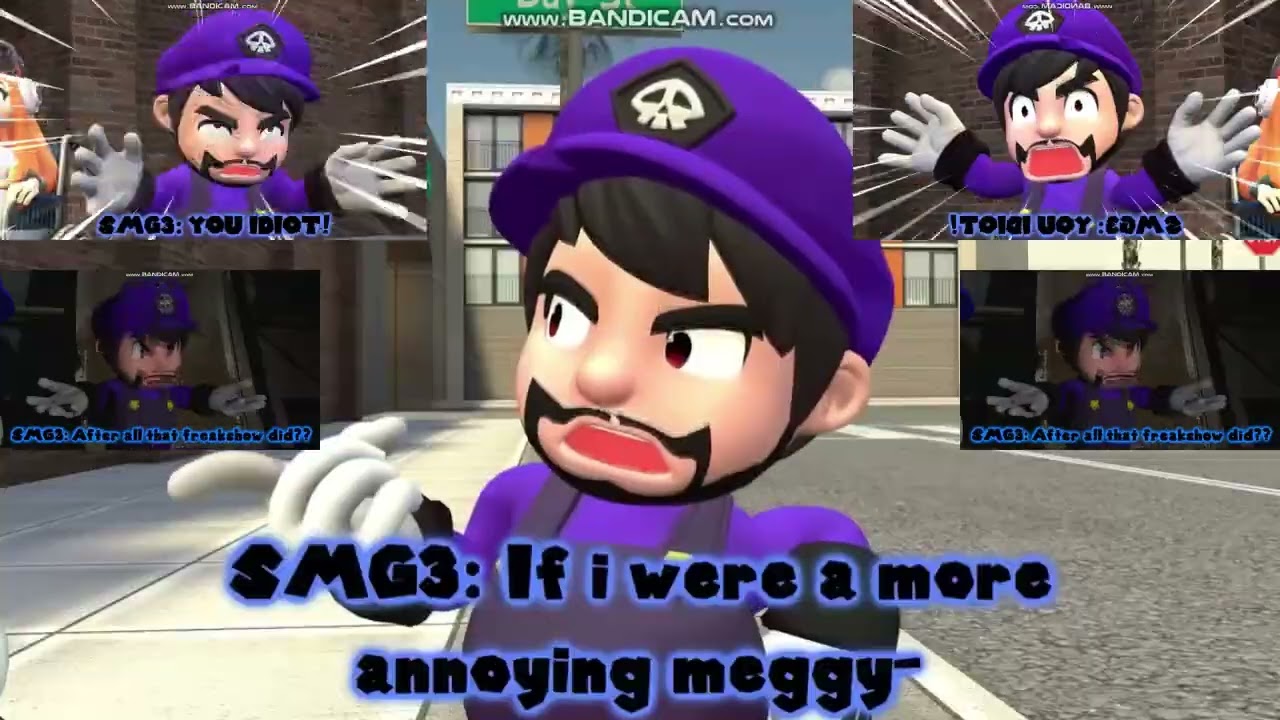 SMG4: SPLIT has a Sparta Gamma Remix