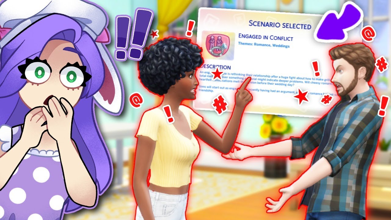 Sims SCENARIOS Are CRAZY! (Sims 4 Scenario)