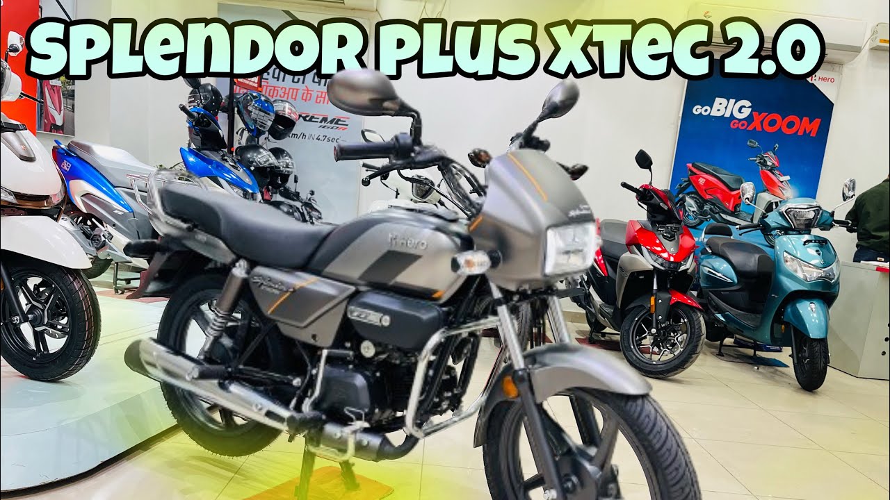Hero Splendor xtec 2.0 2026 model✅new updates|on road price🔥full details review👌@Ranchiakm 