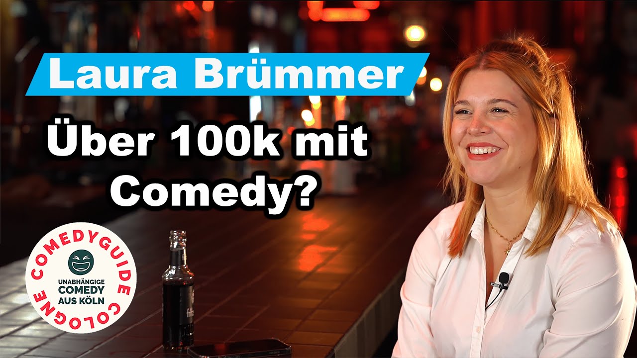 Laura ist CEO und verdient über 100k mit Comedy?! - Laura Brümmer exklusiv an der Bar