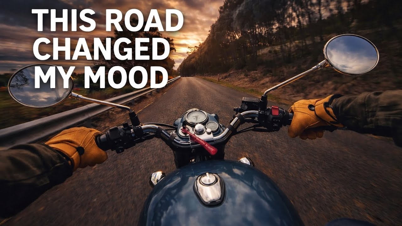 POV Motorcycle Ride | Royal Enfield Classic 500 | Country roads Tasmania