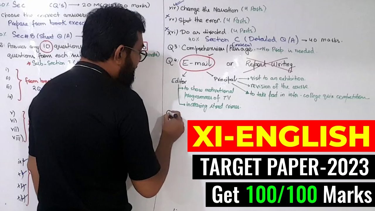 XI-English Target Paper 2023