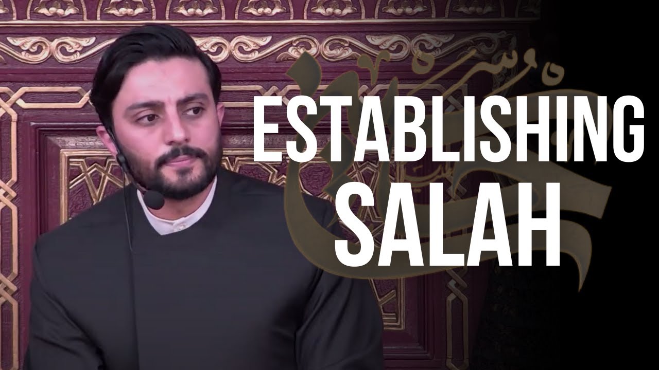 How did Imam Hussain a.s Establish Salah?