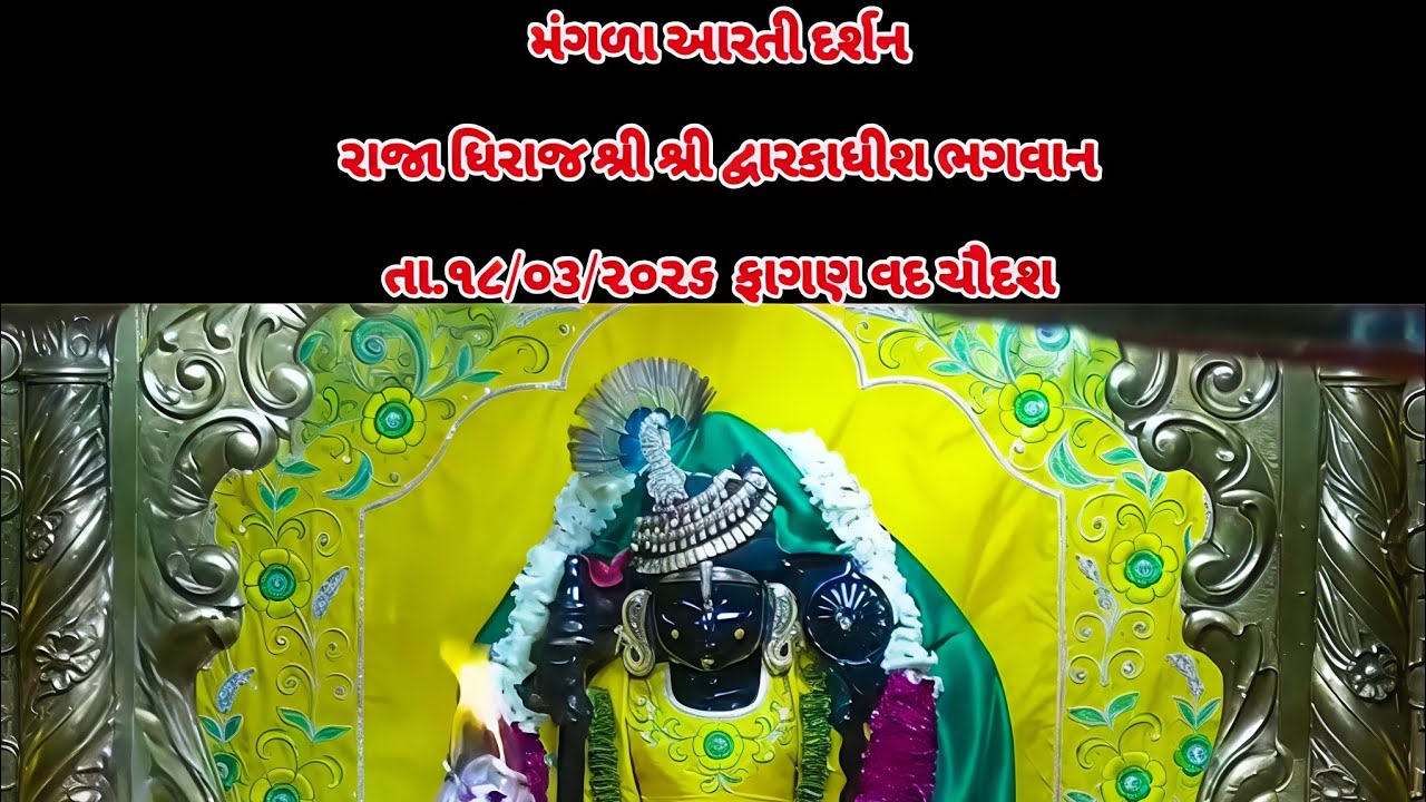 Live dwarkadhish aarti