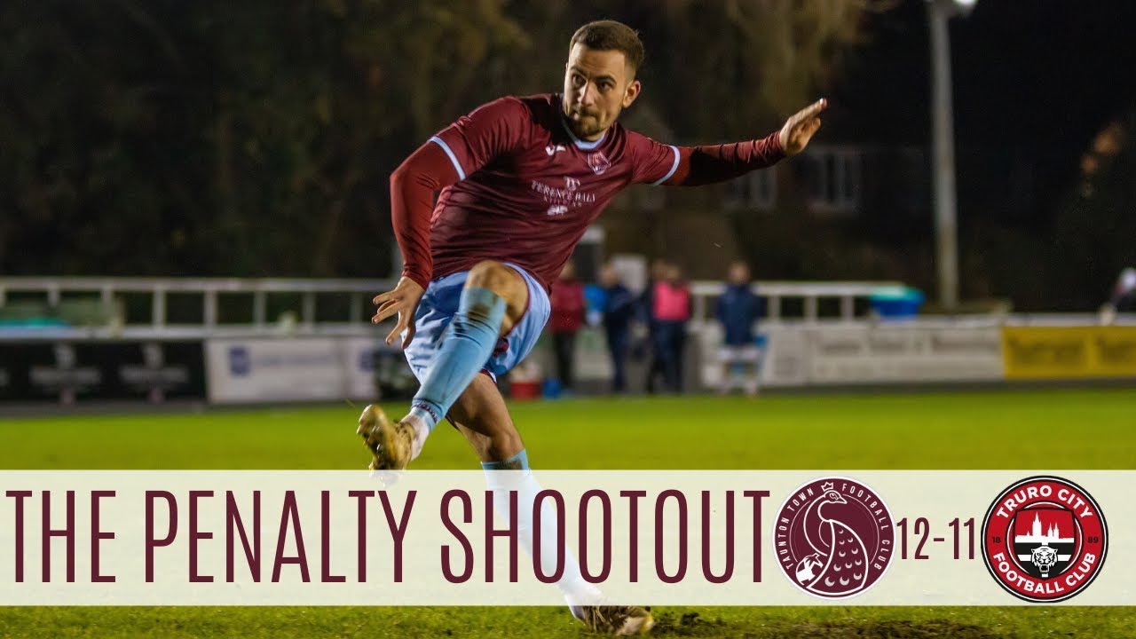 English Football's Joint Longest Penalty Shootout: Taunton Town 12-11 Truro City
