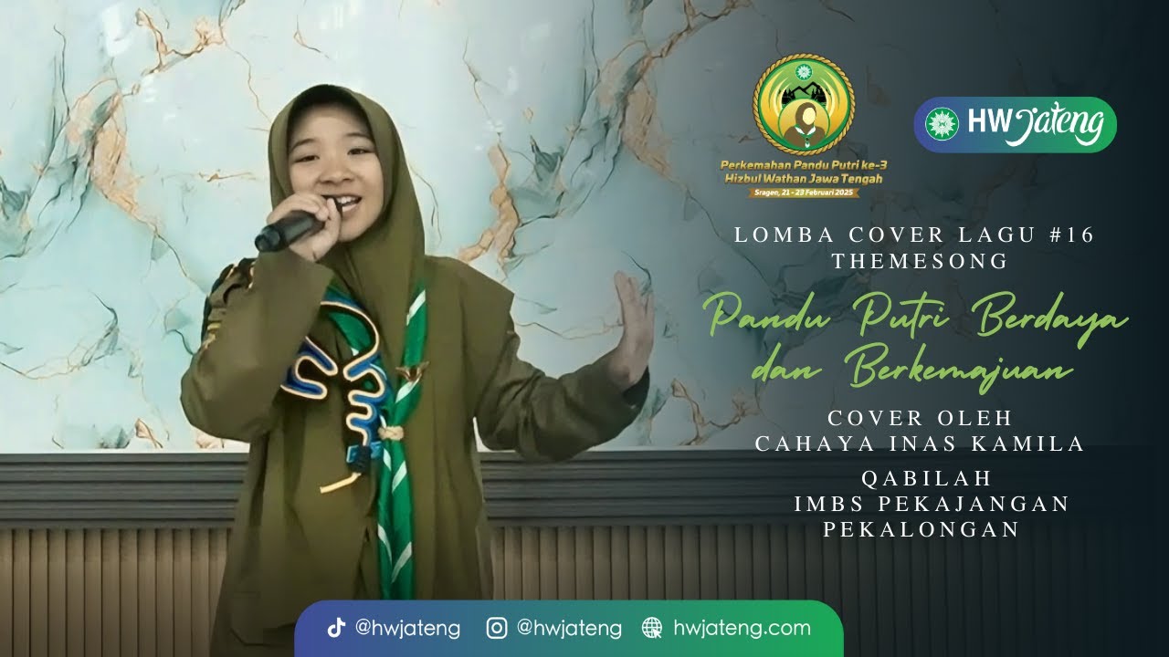 THEME SONG PANDU PUTRI KE-3 | KWARDA HW PEKALONGAN