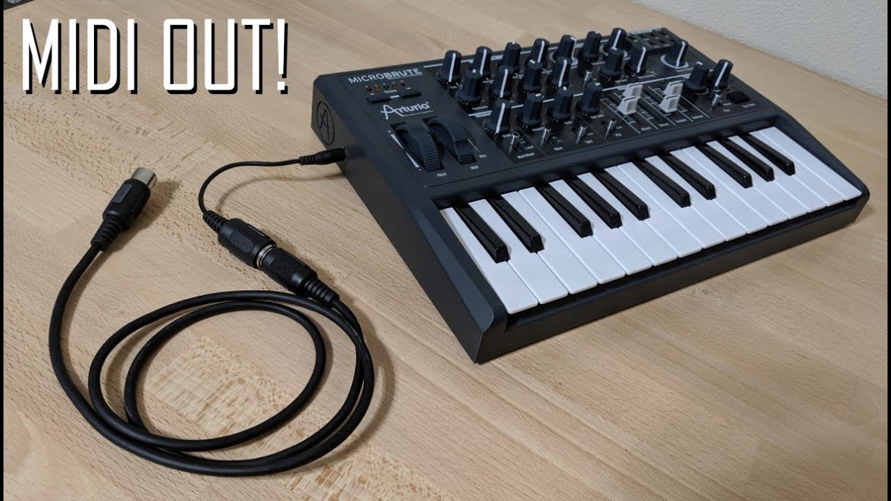 Arturia Microbrute MIDI Out Mod