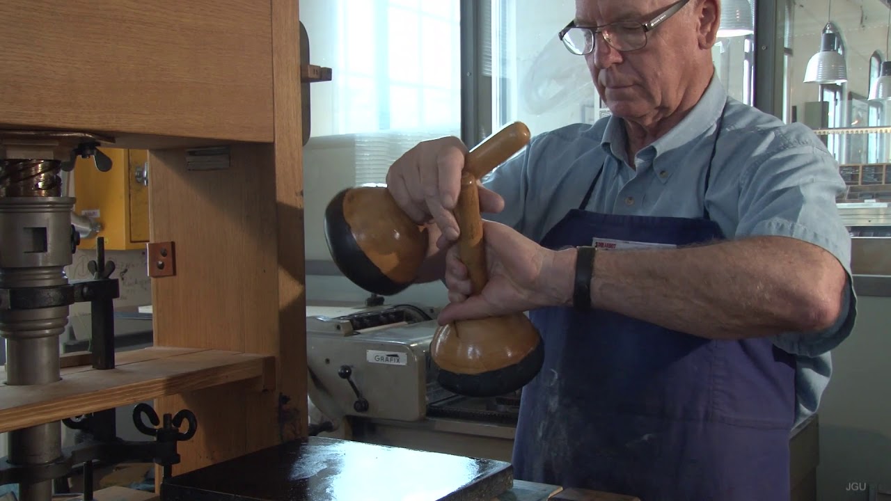 Johannes Gutenberg (3/8): Die Gutenberg-Presse