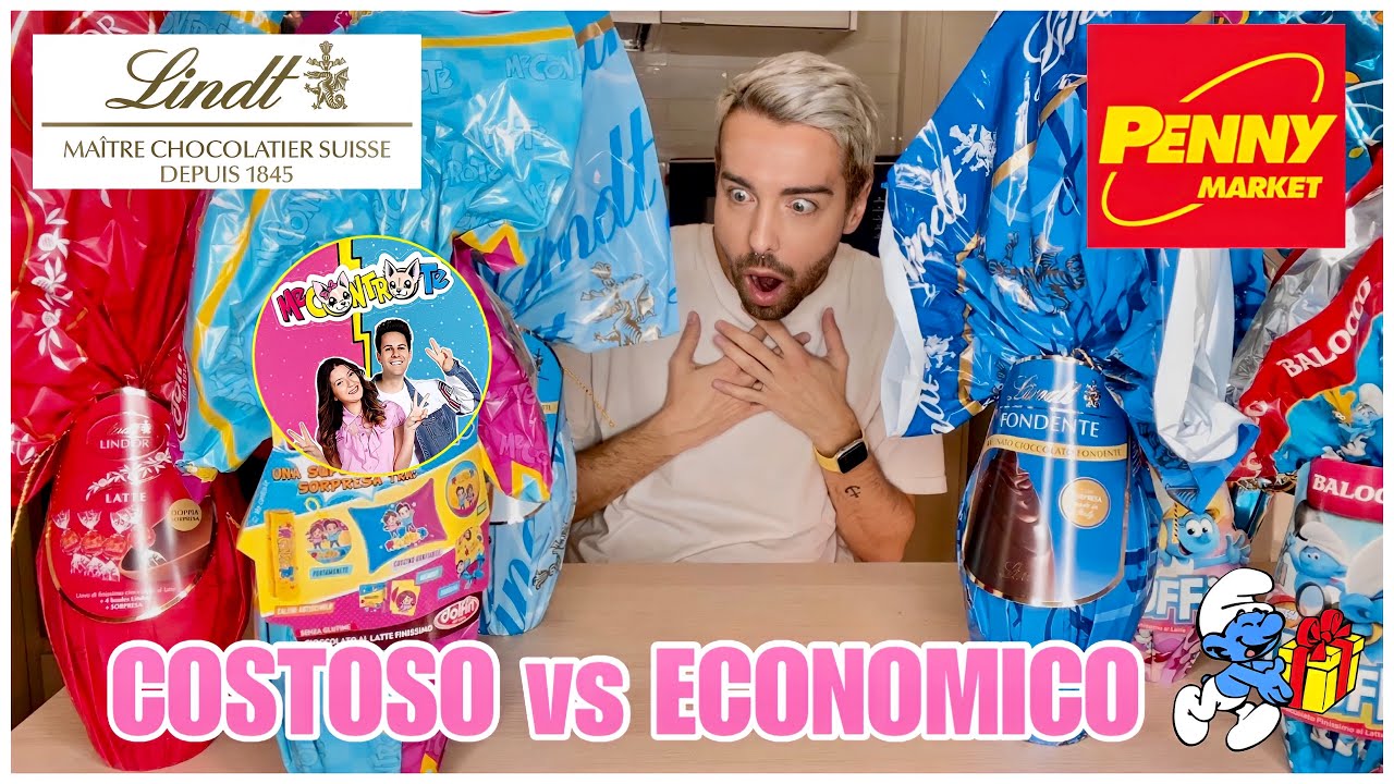 HO COMPRATO TUTTE LE UOVA DI PASQUA DISPONIBILI IN NEGOZIO: FIRMATE vs DISCOUNT!