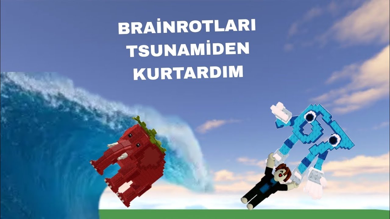 Brainrotları tsunamiden kurtardık!   |  Roblox