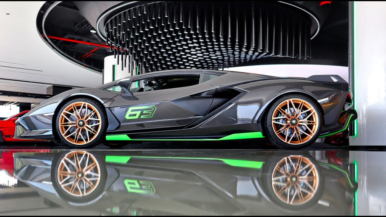 Lamborghini SIAN, Bugatti Chiron, Ferrari MONZA SP2 - World's Best Supercars at EXOTIC CARS DUBAI