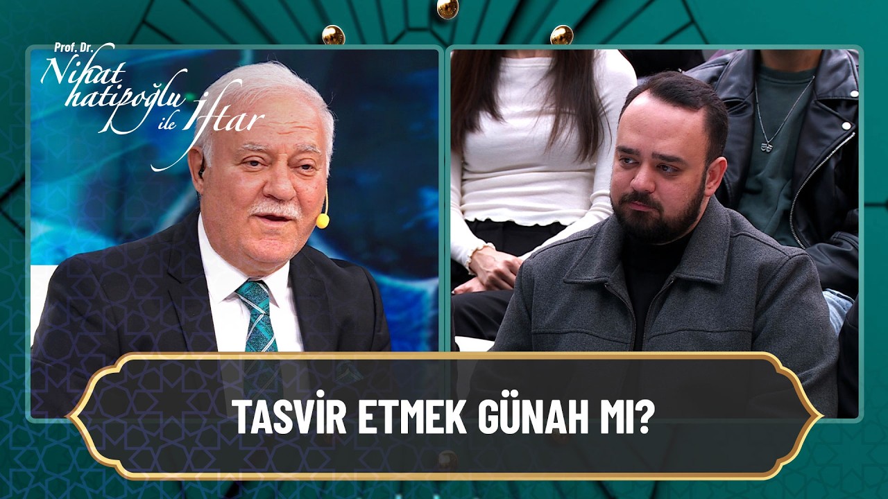 Yapay zekayla peygamberleri tasvir etmek günah mı? - Nihat Hatipoğlu ile İftar 29. Bölüm