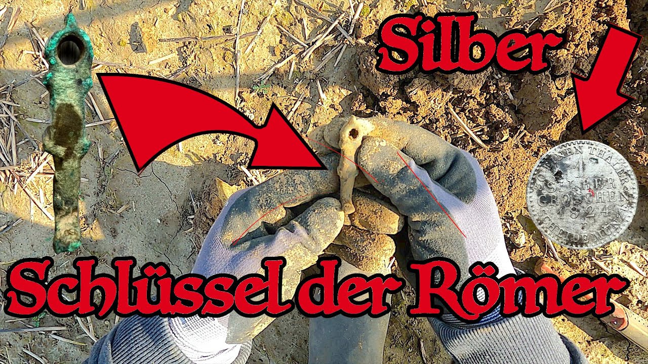 Spuren der Römer beim Sondeln gefunden