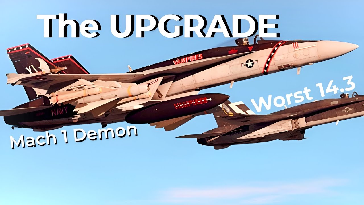 STOCK GRINDING the WORST 14.3 || F/A-18E Super Hornet