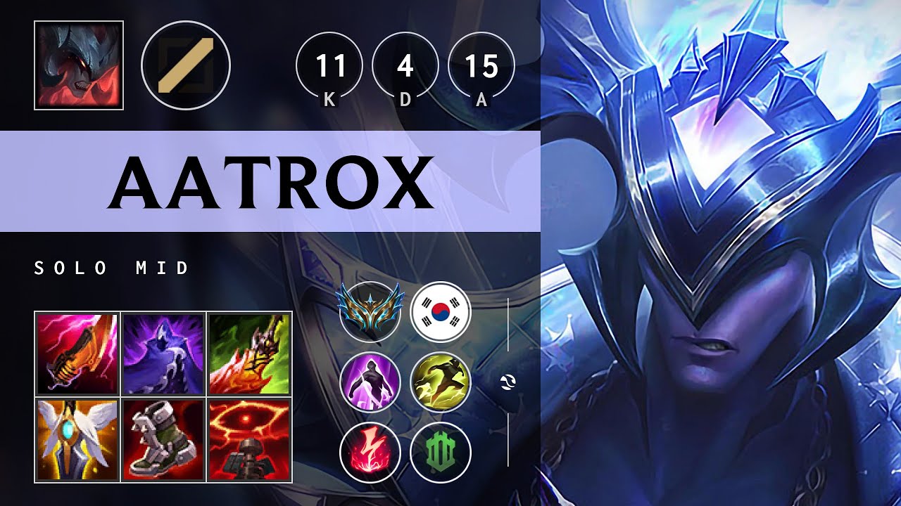 Aatrox Mid vs Lucian - KR Challenger Patch 25.04