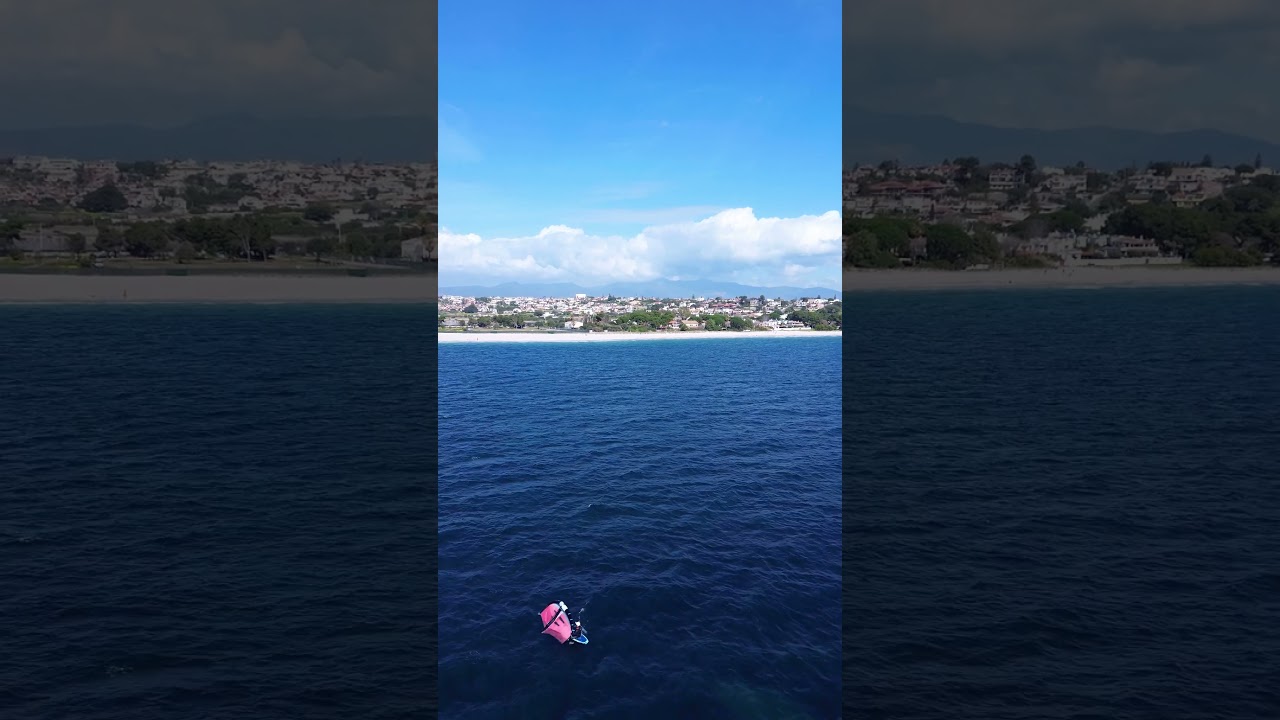 Brave Sail Pilot in the Middle of the Sea  