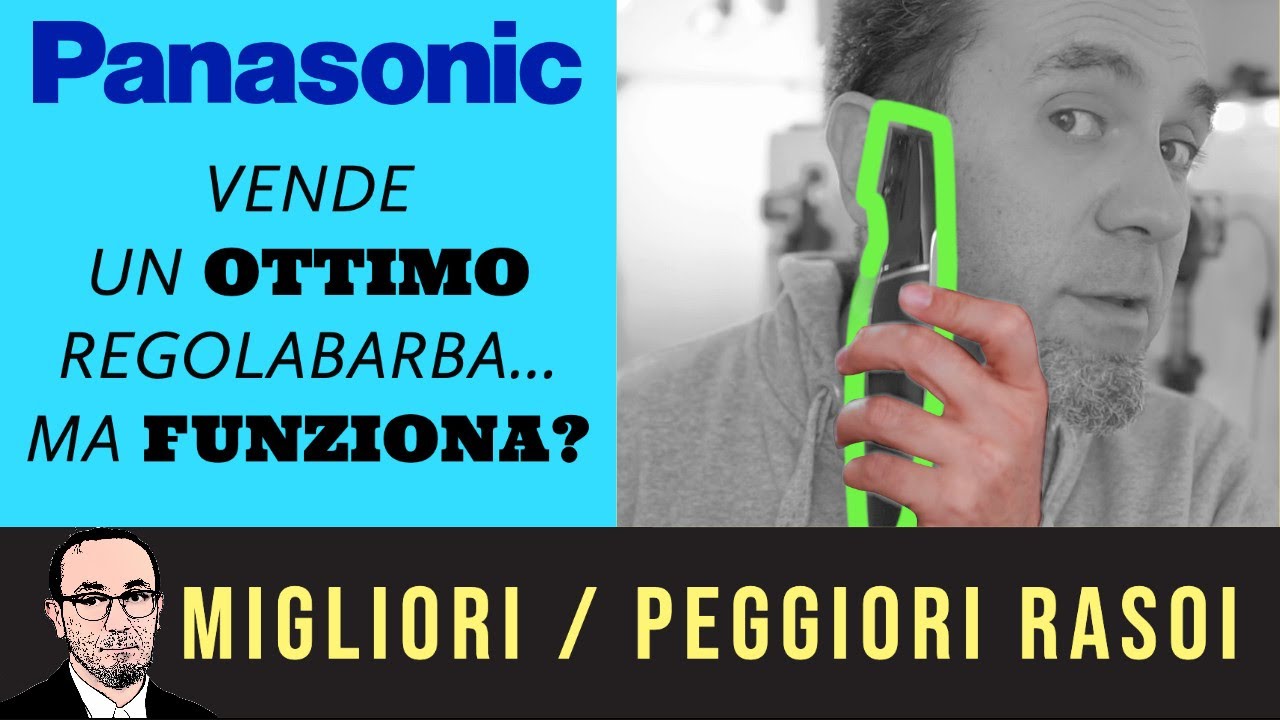 Miglior regola barba 2019: Regolabarba Panasonic i-Shaper VS Philips 1000 VS OneBlade VS Babyliss