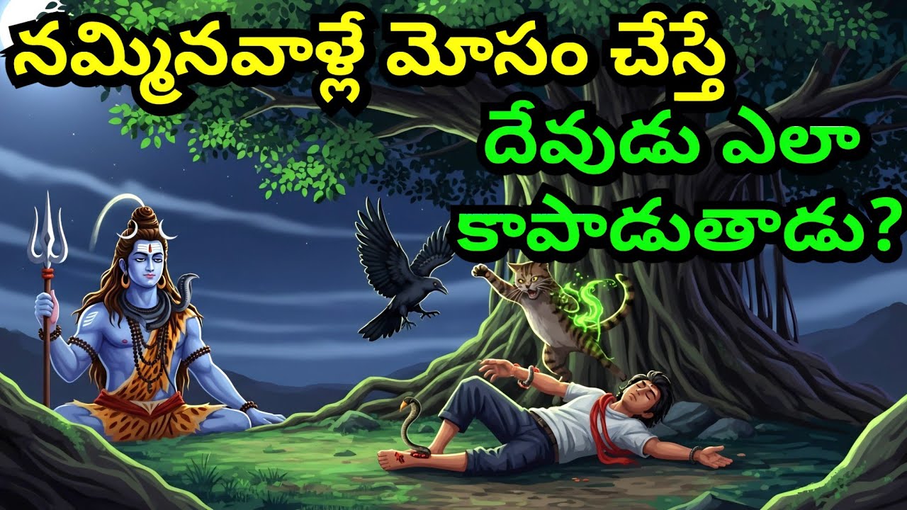 నమ్మినవాళ్లే మోసం చేస్తేదేవుడు ఎలా కాపాడుతాడు ? | telugu motivational story | bhagavad gita telugu