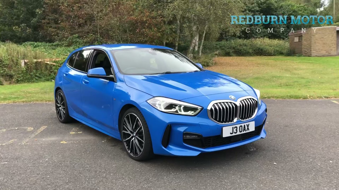 Our Beautiful Misano Blue BMW 1 Series M Sport 118d W/ 19’ Bi Spoke BMW Jet Black Alloys.
