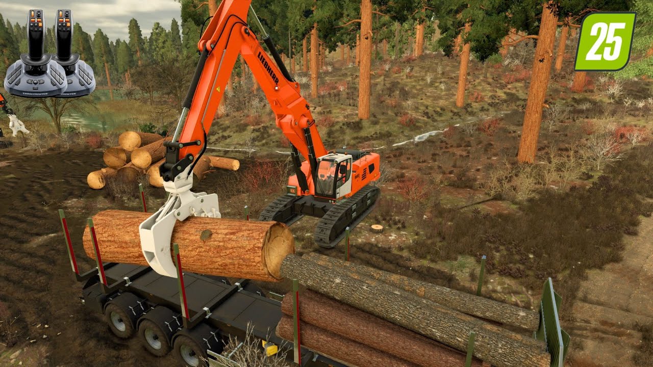 FS25 Giant Sequoia Timber Harvest on Farming Simulator 25 &ndash; Forestry in Action | Logging
